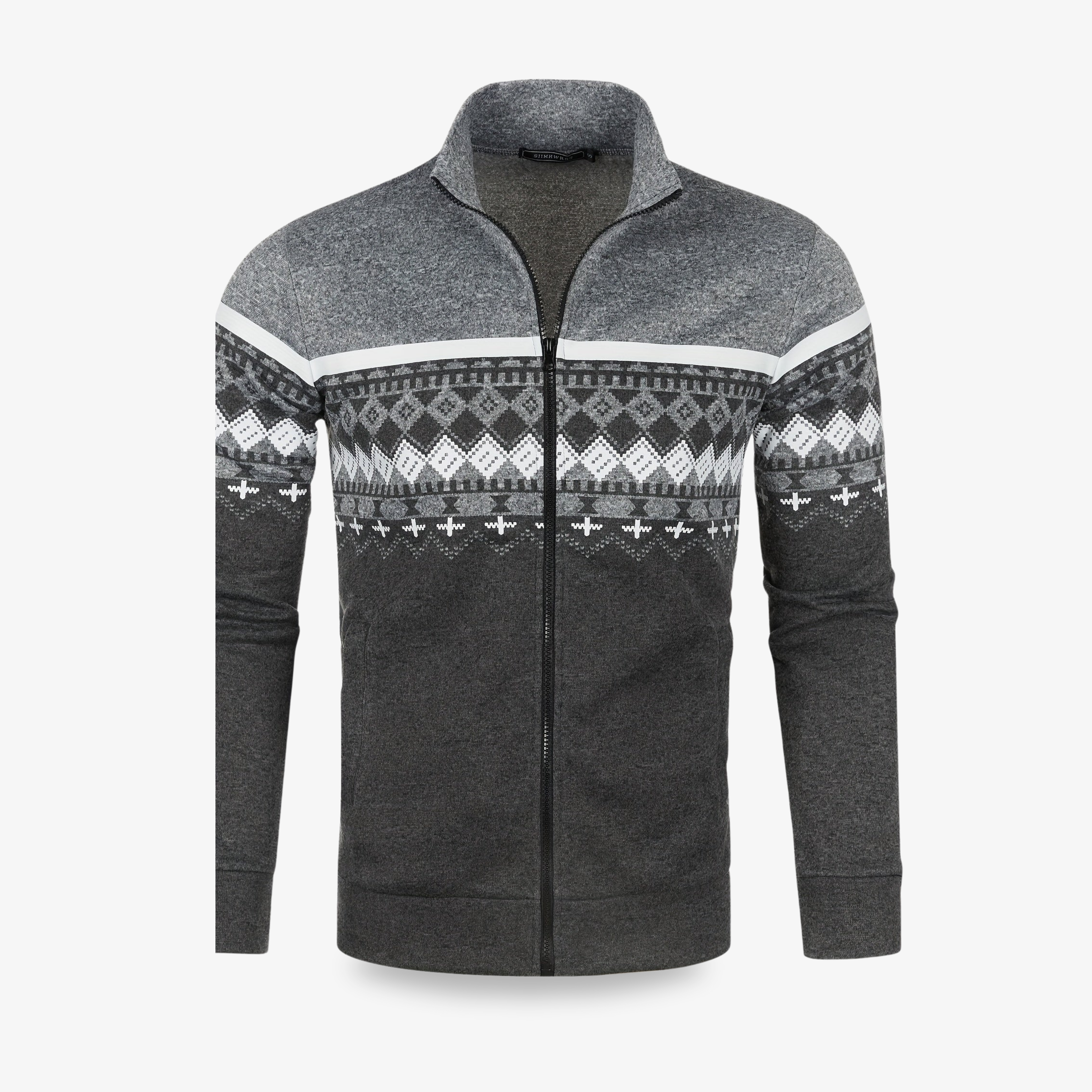 THE NORDIC ZIP-UP SWEATER