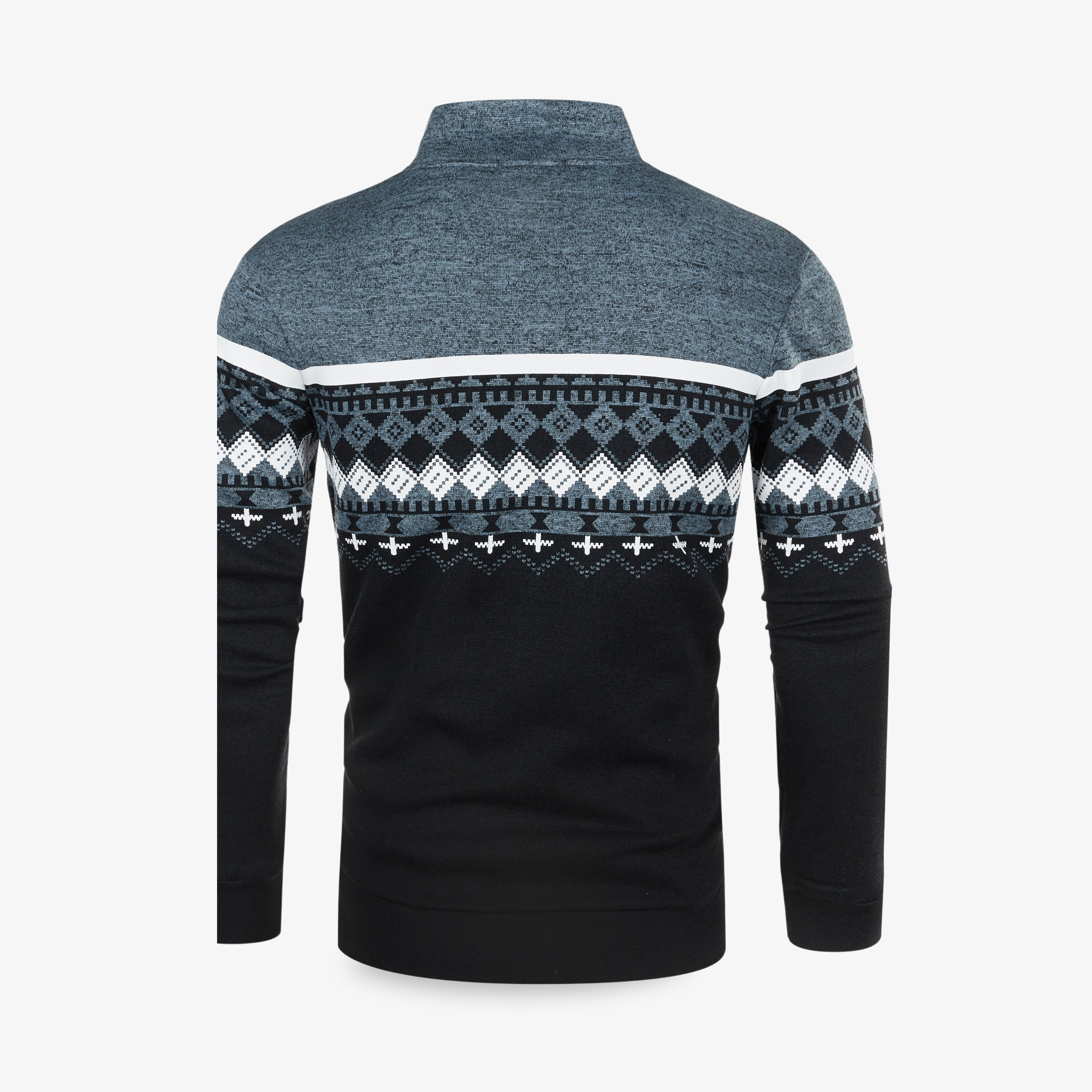 THE NORDIC ZIP-UP SWEATER