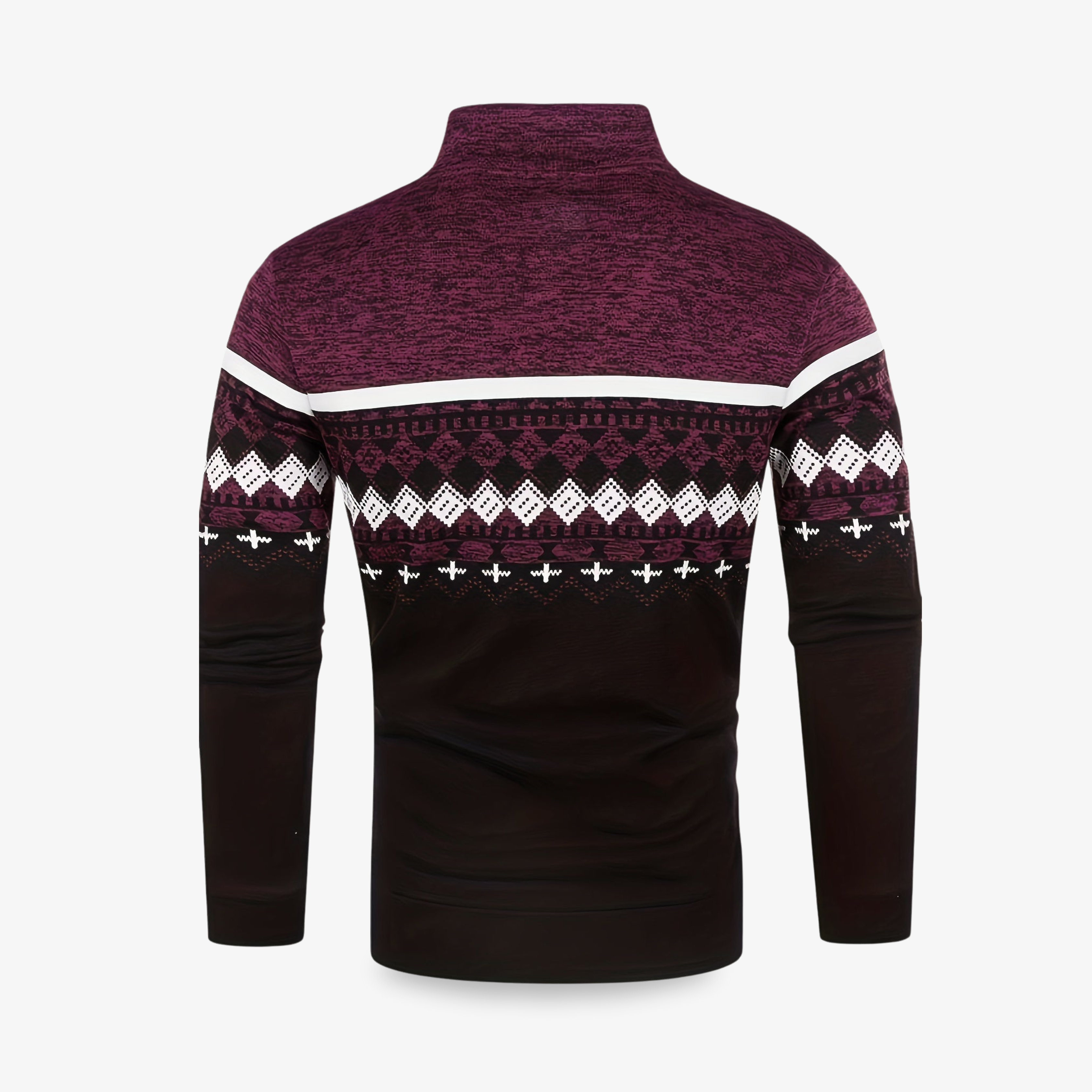 THE NORDIC ZIP-UP SWEATER