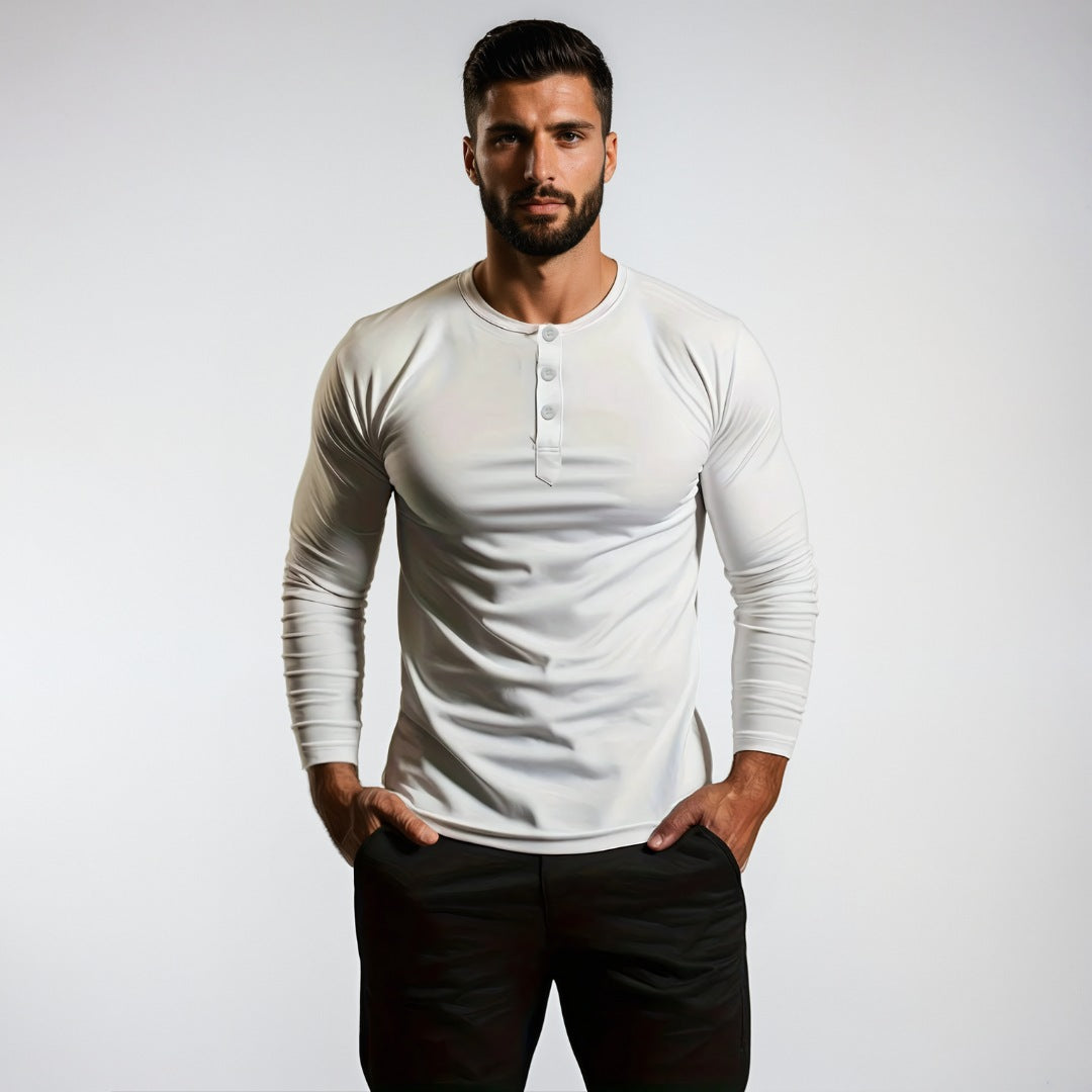 MUSCLE FIT LONGSLEEVE